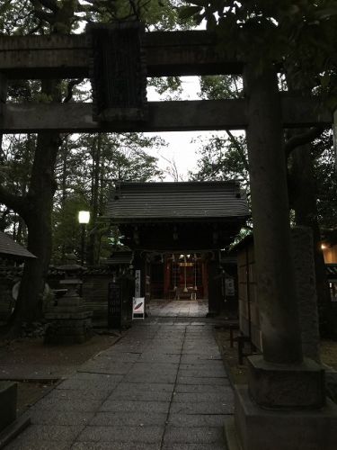 赤坂　氷川神社　平成２８年１２月２２日　参拝
