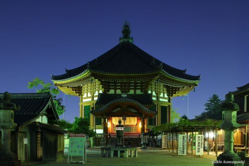 興福寺の夜景 No.2　[ 奈良・大和路の名刹 探訪！ 興福寺 （ kohfukuji-temple ） No.2 ]