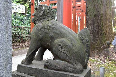 花園稲荷神社の狛犬達