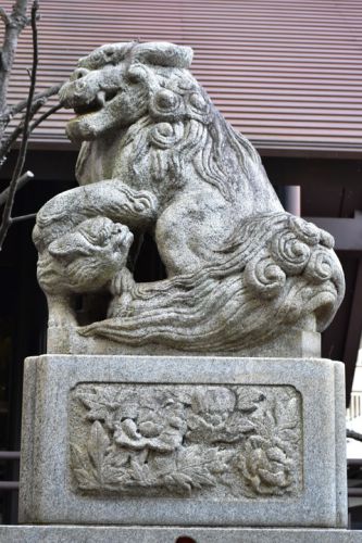 高円寺氷川神社の狛犬達