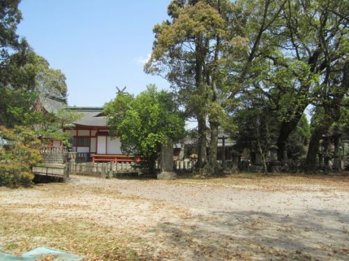 賀茂神社の古墳・うきはの春