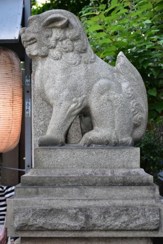 小野照崎神社の狛犬達