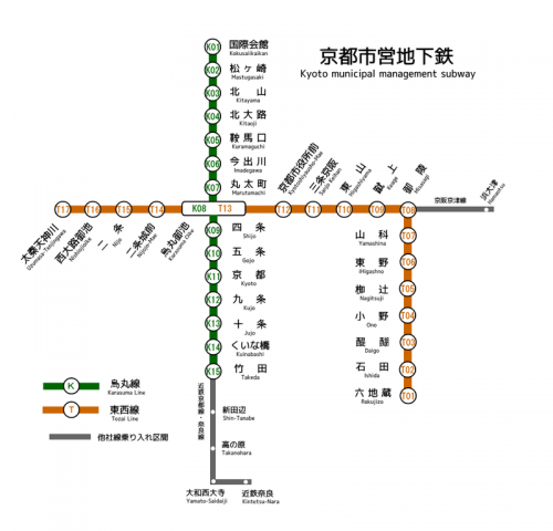 京都駅から大徳寺までの行き方は？バスやタクシーのアクセス方法