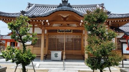 田守神社(大阪府堺市堺区)の拝殿(本殿)