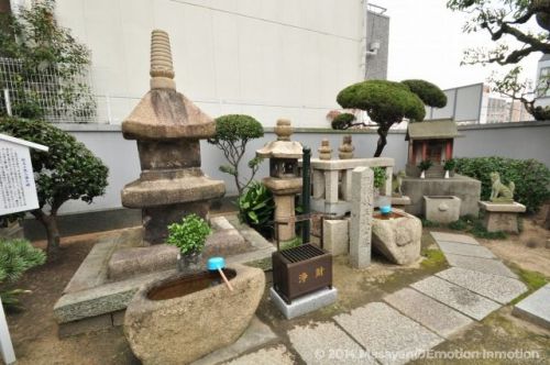 経が島の築造に貢献した松王丸の菩提を弔う築島寺もとい来迎寺