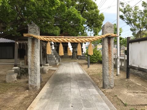 【五道神社】福岡市西区富士見《糸島富士》