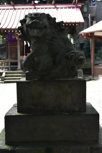 弦巻神社の狛犬達