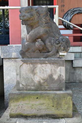 瀬田玉川神社の狛犬達