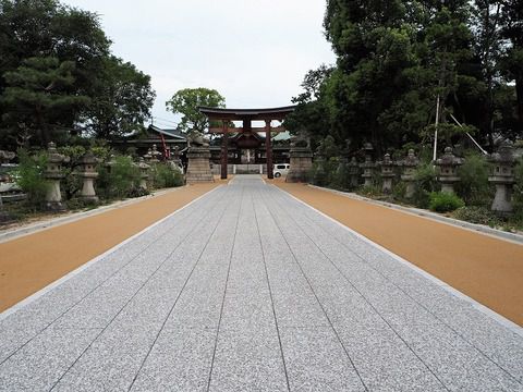 浅野家のみな様を祀った「饒津（にぎつ）神社」と御朱印　（広島県広島市二葉の里）