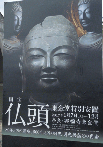 興福寺仏頭の大きさと歴史・特徴！なぜ山田寺から東金堂に移された？
