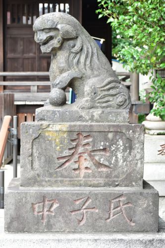 木月住吉神社の狛犬達