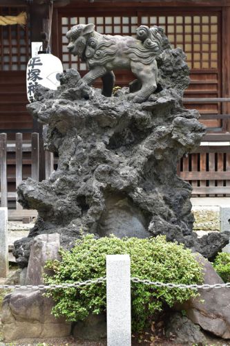 平塚神社の狛犬達