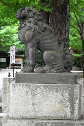 第六天榊神社の狛犬達