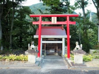 福島飯坂　大坊稲荷大明神（万蔵稲荷神社）