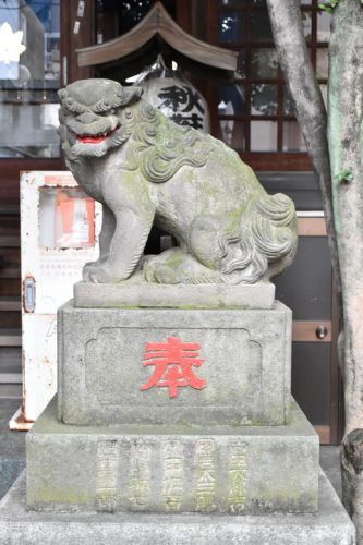佐竹秋葉神社の狛犬達