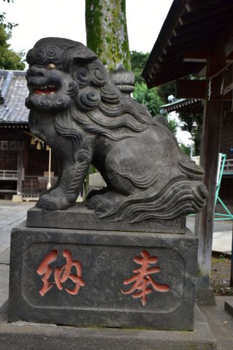 赤羽香取神社の狛犬達
