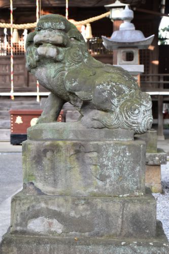 仙川八幡神社の狛犬達