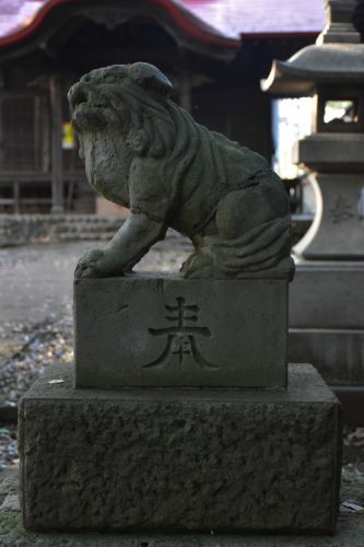 元町八幡神社の狛犬達