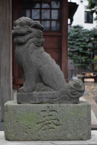 八剱神社の狛犬達
