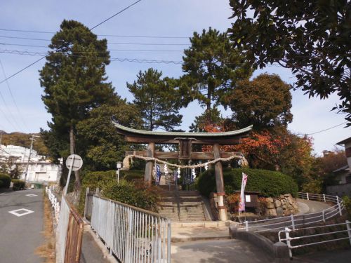 稲荷神社(森稲荷神社) -神戸市東灘区森北町-