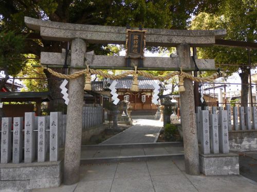 諏訪神社 -東大阪市中新開-