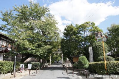鷺森神社（左京区修学院薬師堂町）