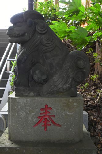 高石神社の狛犬達