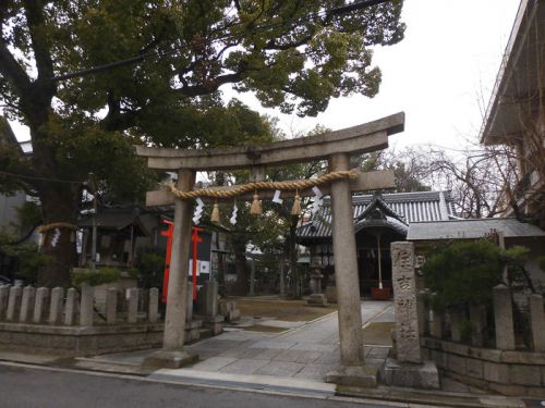 住吉神社(湯里住吉神社) -大阪市東住吉区湯里-