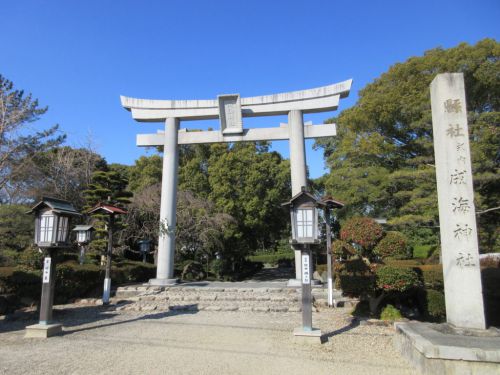 【愛知】日本武尊東征のゆかりの地に鎮座する「成海神社」の御朱印