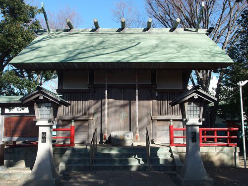 杉山大神（横浜市神奈川区六角橋） - 「六角橋」の由来を伝える日本武尊の逸話が残る神社