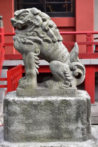 西浅草八幡神社の狛犬達