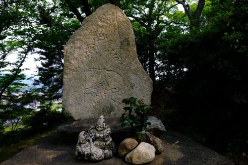 恵比須石像＠木山口若宮八幡神社