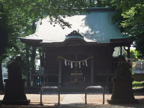 中和田長嶋神社 - 鎌倉時代初期の創建と伝わる、上鶴間村中和田の鎮守