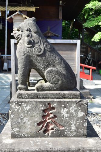 鎮守氷川神社の狛犬達