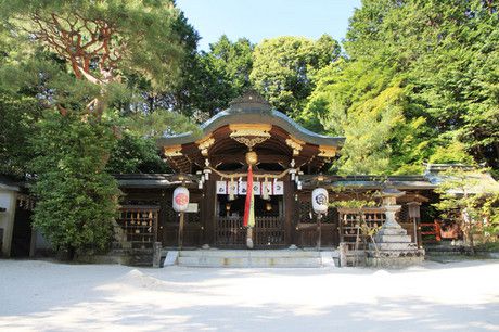 八大神社と一乗寺下り松