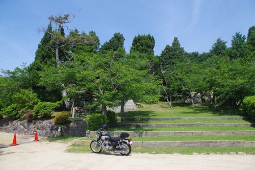 小豆島の狛犬　鹿島明神社　はじめ狛犬？
