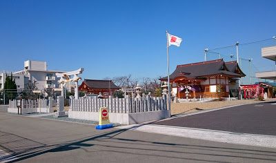 大堀八幡神社(松原市)　・平成２７年に新築移転した八幡社