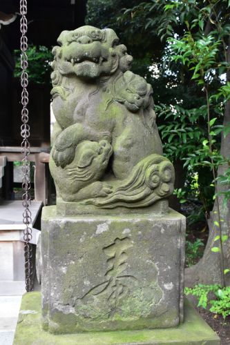 山王厳島神社の狛犬達