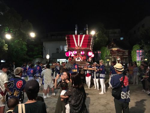 【八坂神社夏祭り】大阪府八尾市西山本　平成３０年７月２９日（日） Yasaka-jinja Summer Festival (July 29, 2018) in Yao city of Osaka