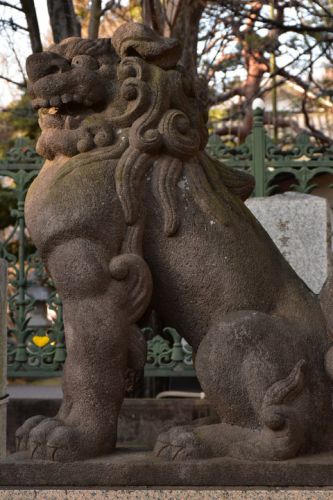 堀之内妙法寺の狛犬達