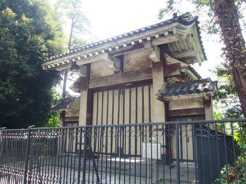 御成門 - 芝・増上寺への、将軍様の参詣門として設けられた門の跡