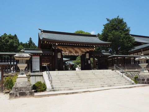 新車のお祓いに「速谷神社」へ（広島県廿日市市）