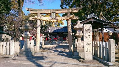熱田神社(松原市)　・切支丹灯籠もある日本武尊を祀る神社