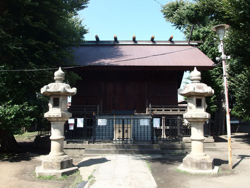 二子神社 - 江戸時代創建・かつては二子村の村社
