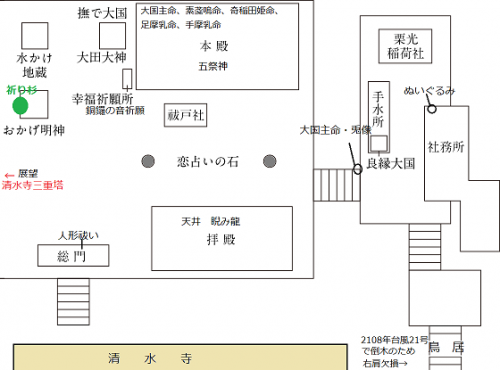 清水寺 えんむすびの神様 地主神社　2018.10.14　その２