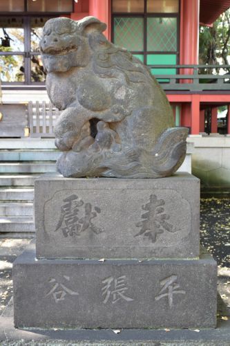 馬込八幡神社の狛犬達