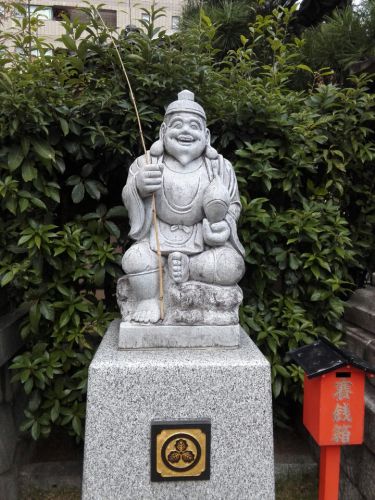 11月14日　京都ゑびす神社(京都市)でいただいた京の七福神の御朱印