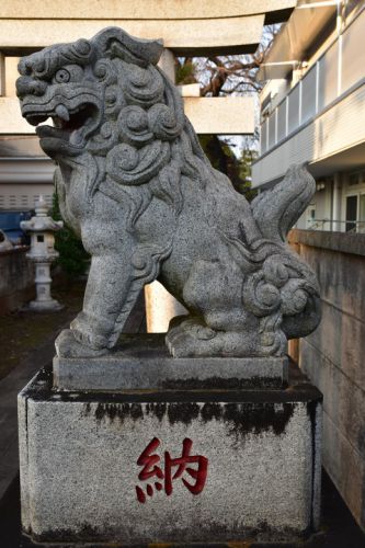 北関野八幡神社の狛犬達