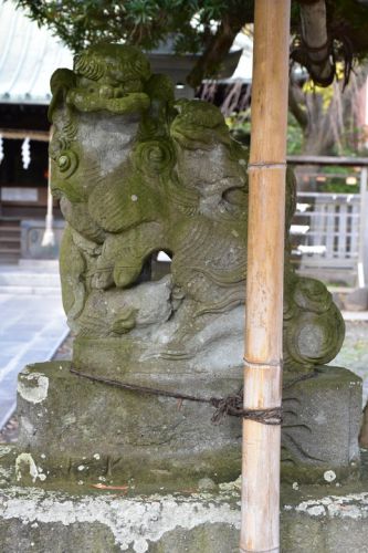 水元香取神社の狛犬達