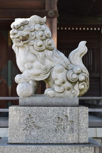 水元神社の狛犬達